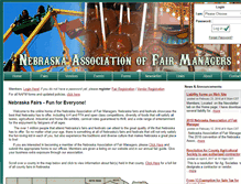 Tablet Screenshot of nebraskafairs.org